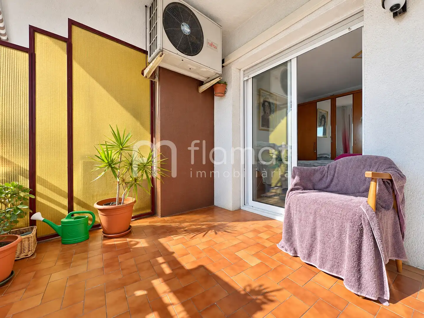 Balcony of Flat for sale in Mercat - Mas Moixa