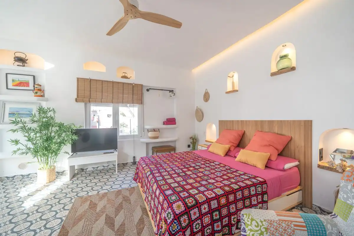 Bedroom of Houses for sale in Oliva  with Air Conditioner, Heating and Private garden