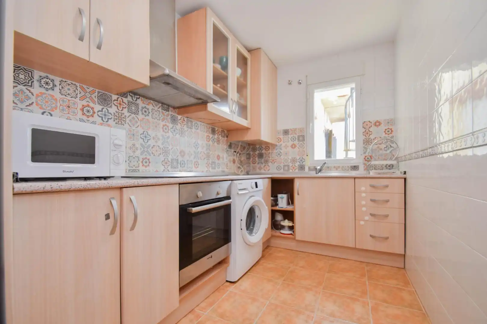 Kitchen of Duplexes for sale in Cúllar Vega  with Air Conditioner, Heating and Terrace