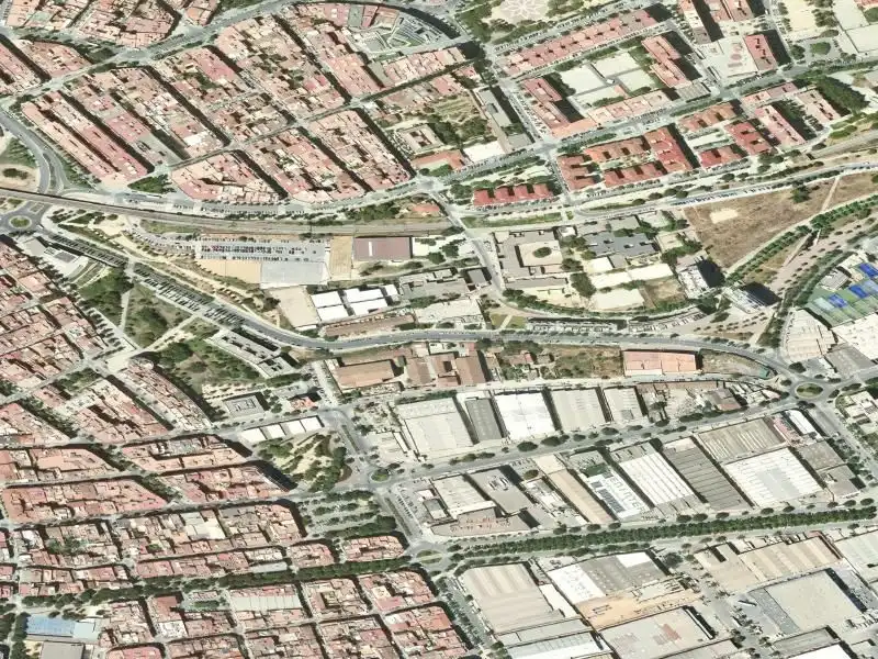 Vista exterior de Piso en venta en Cornellà de Llobregat