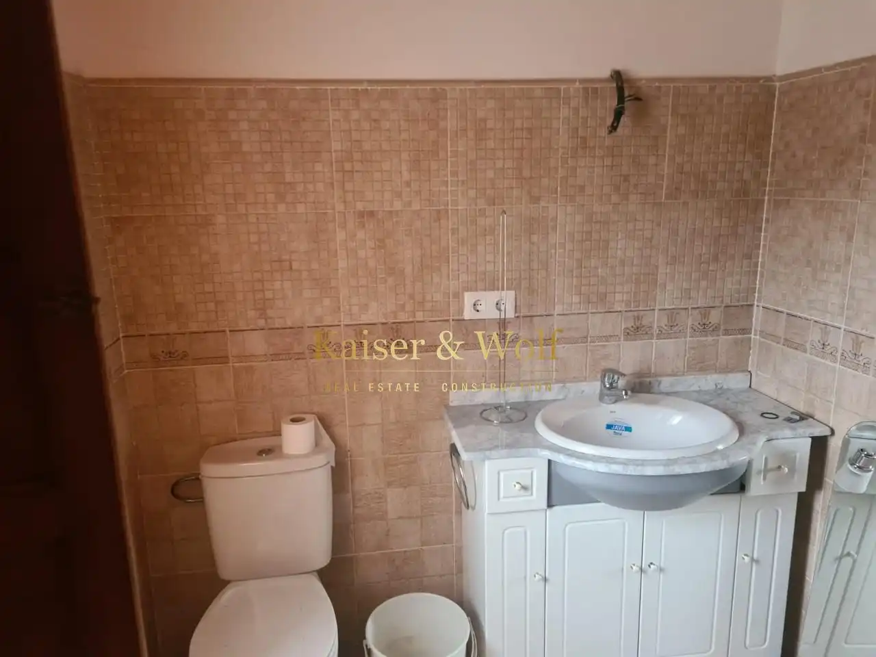 Baño de Finca rústica en venta en Onil con Jardín privado
