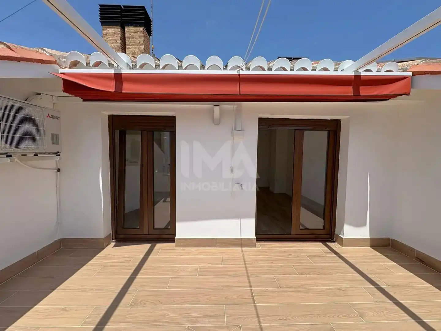 Terrace of Detached homes for rent in L'Eliana  with Air Conditioner, Heating and Parquet flooring