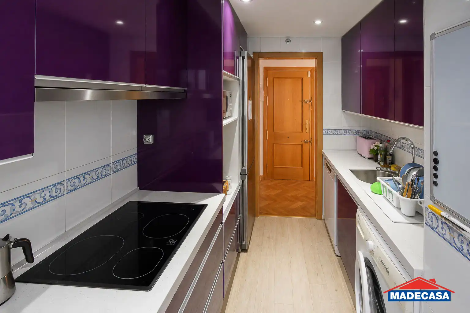 Küche von Maisonette zur Miete in Brunete mit Klimaanlage, Heizung und Privatgarten