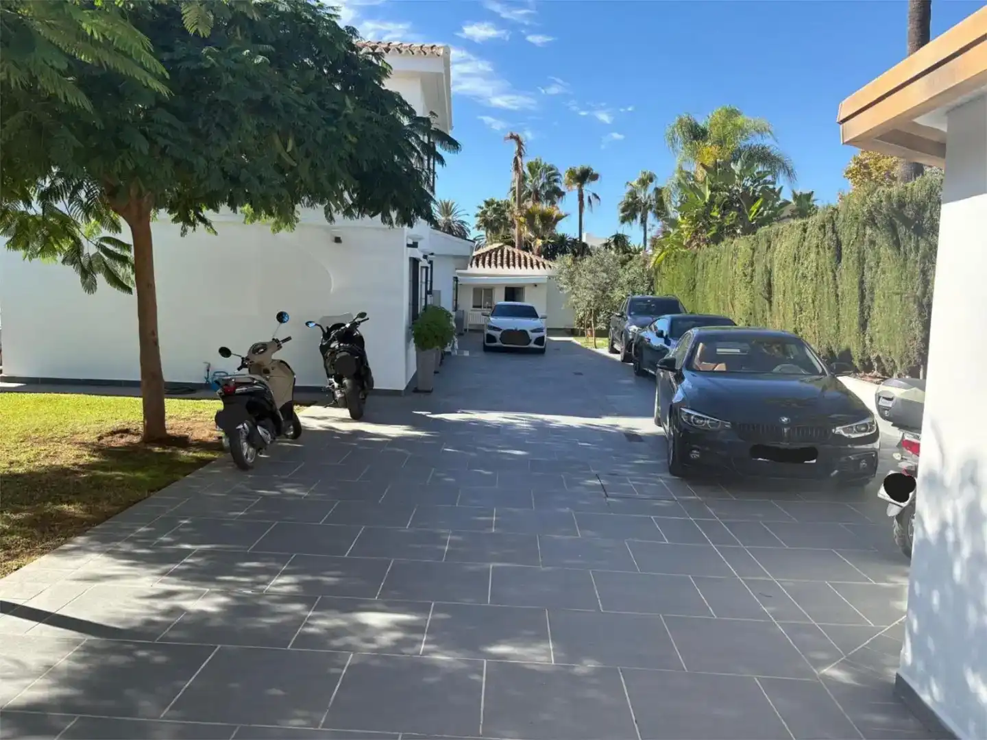 Parking of Houses for sale in Marbella  with Private garden, Storage room and Swimming Pool