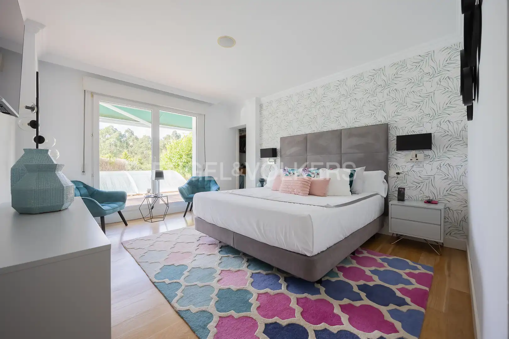 Habitación de Casa adosada en venta en Larrabetzu con Aire acondicionado, Calefacción y Jardín privado