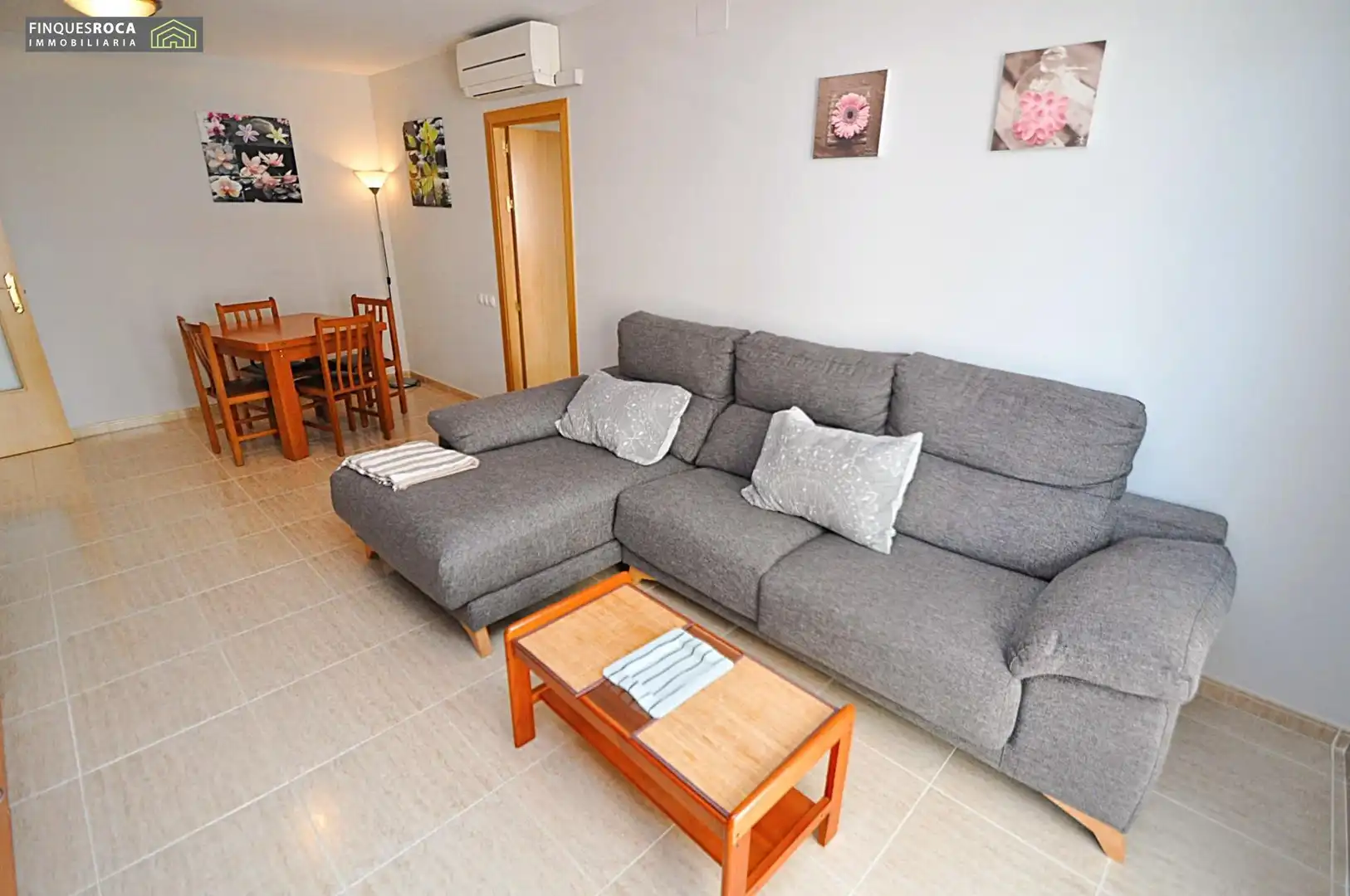 Sala de estar de Apartamento en venta en La Ràpita con Amueblado
