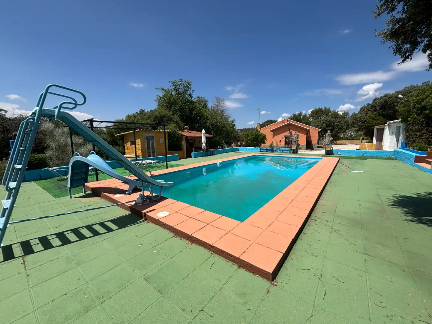 Piscina de Finca rústica en venda en Andújar amb Aire condicionat, Jardí privat i Piscina