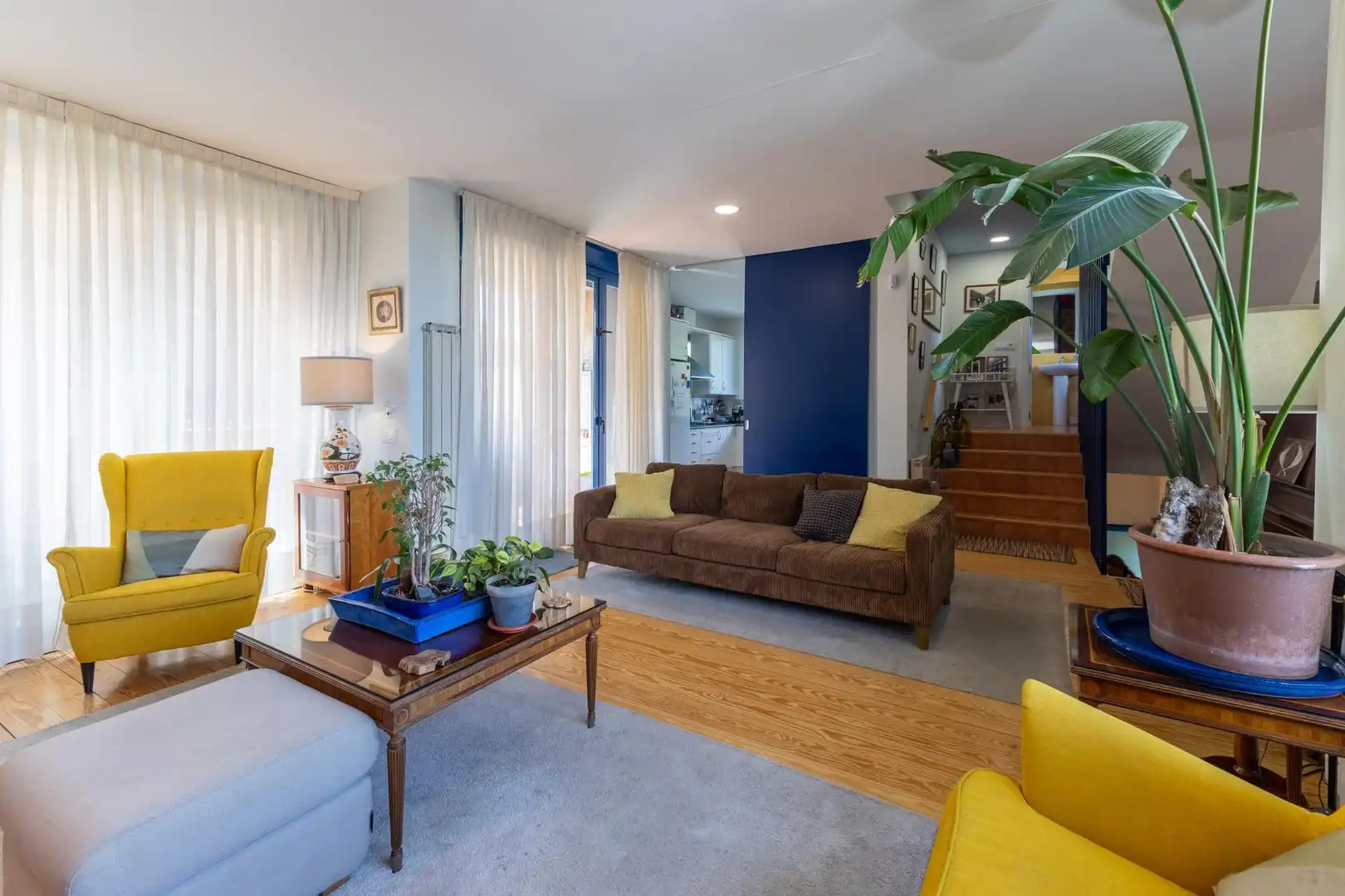 Sala d'estar de Casa o xalet en venda en Madrid amb Aire condicionat, Calefacció i Jardí privat