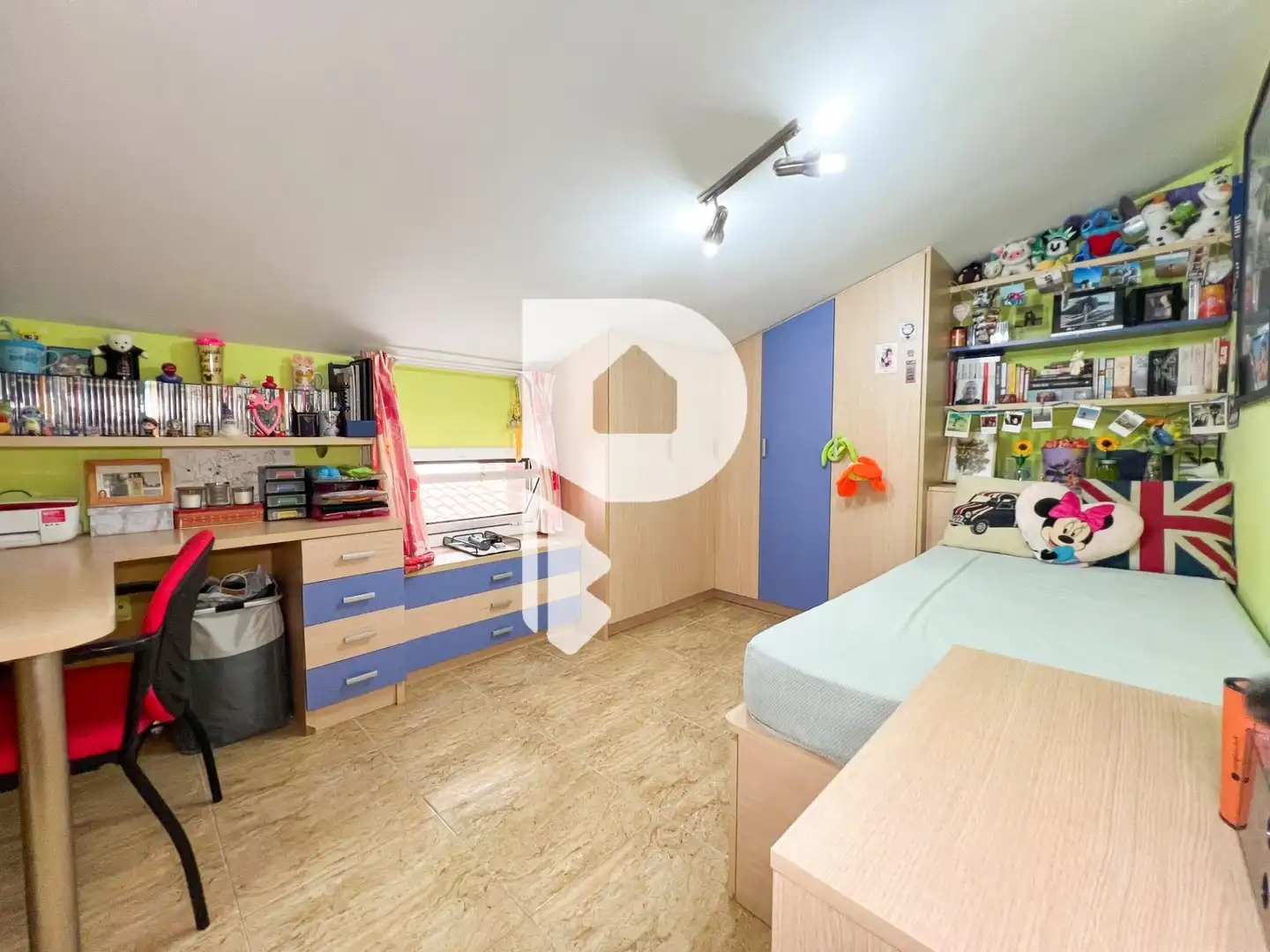 Bedroom of Houses for sale in Corbera de Llobregat  with Air Conditioner, Terrace and Storage room