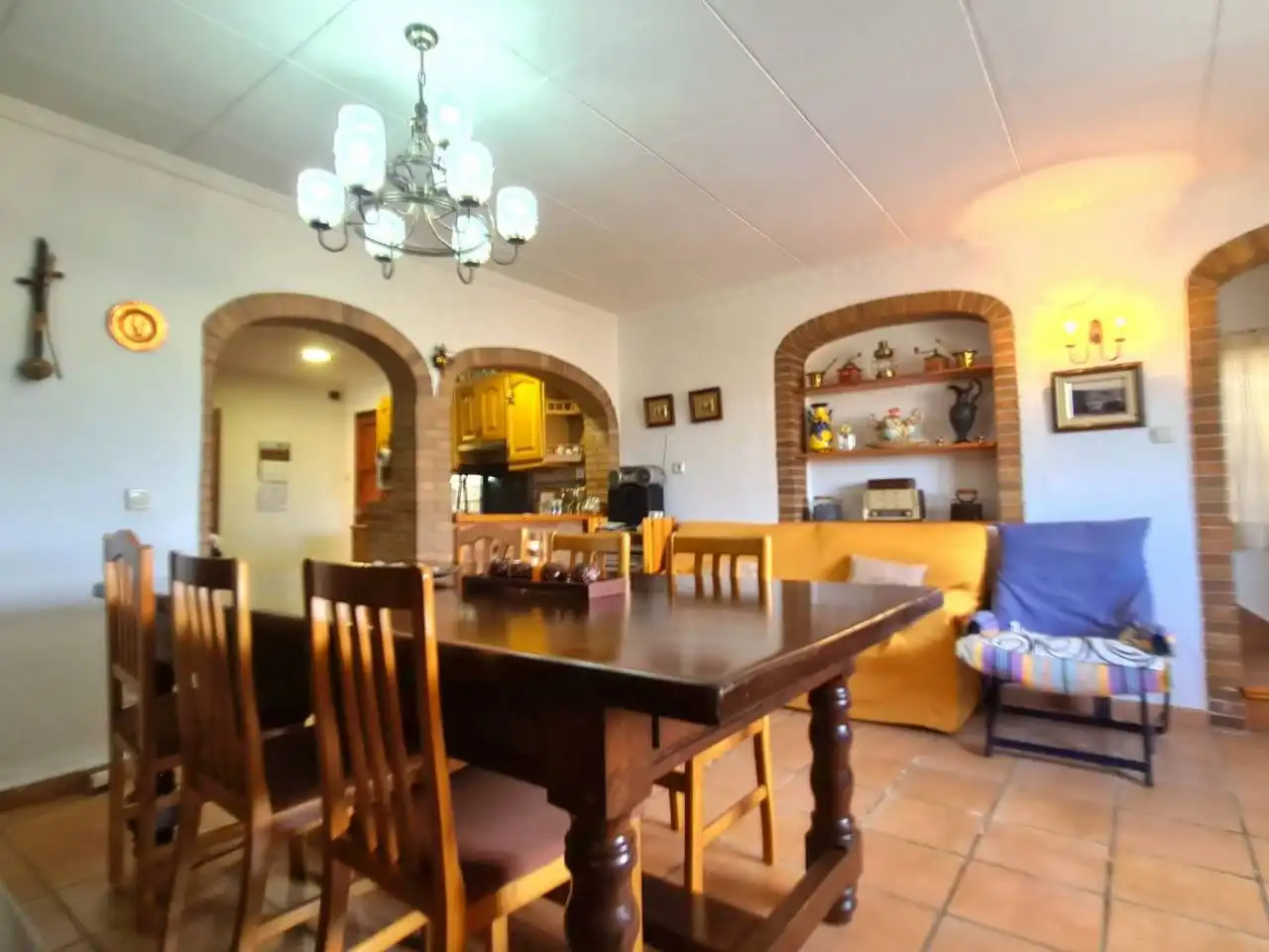 Dining room of Houses for sale in Subirats  with Air Conditioner, Heating and Private garden