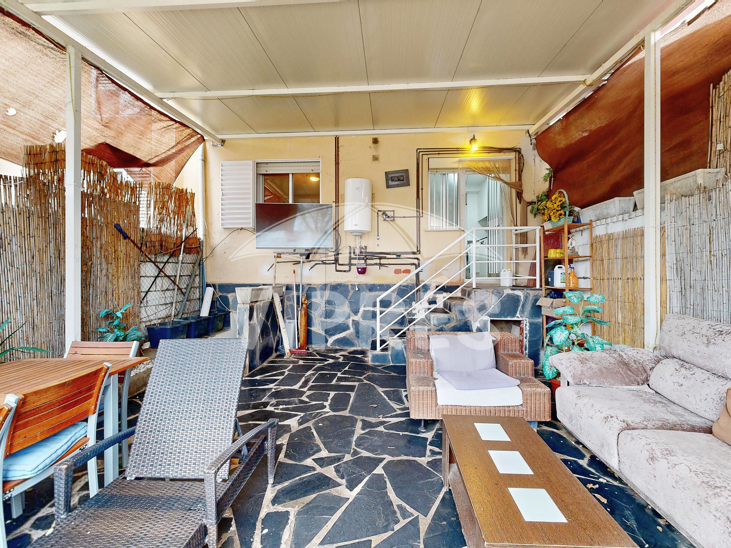 Terrasse von Einfamilien-Reihenhaus zum Verkauf in Cáceres Capital