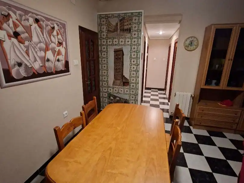 Esszimmer von Wohnung zur Miete in  Valencia Capital mit Klimaanlage, Terrasse und Balkon