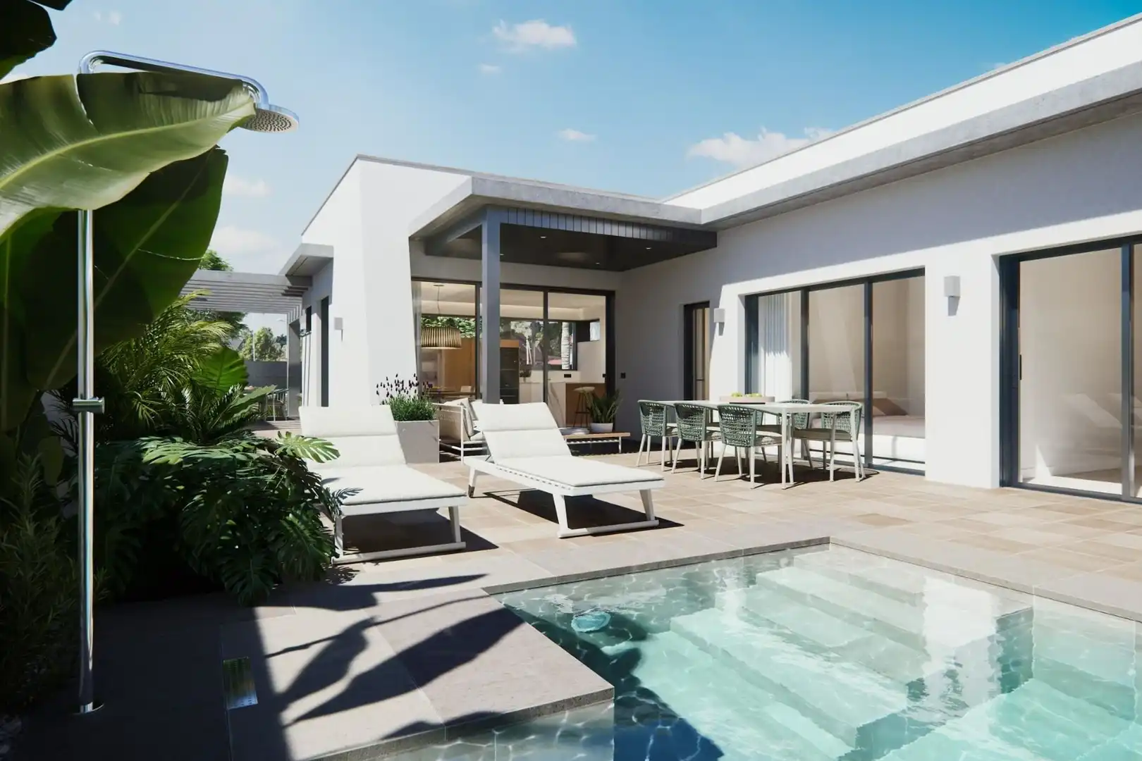 Terraza de Casa o chalet en venta en San Javier ciudad
