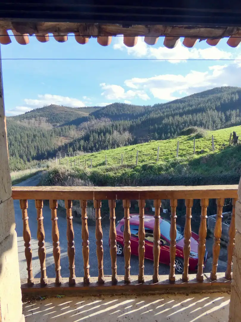 Terraza de Finca rústica en venta en Aramaio con Calefacción, Amueblado y Balcón