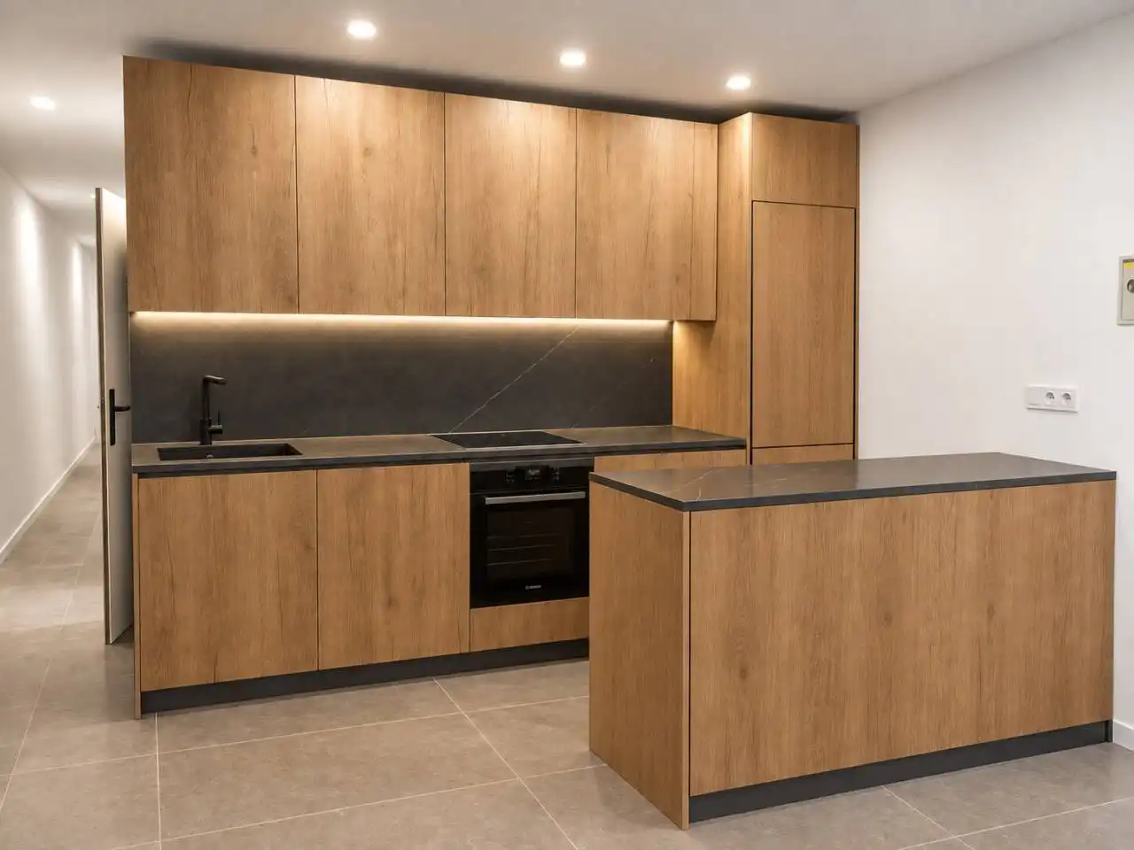 Cocina de Piso en venta en Vic con Calefacción, Parquet y Balcón
