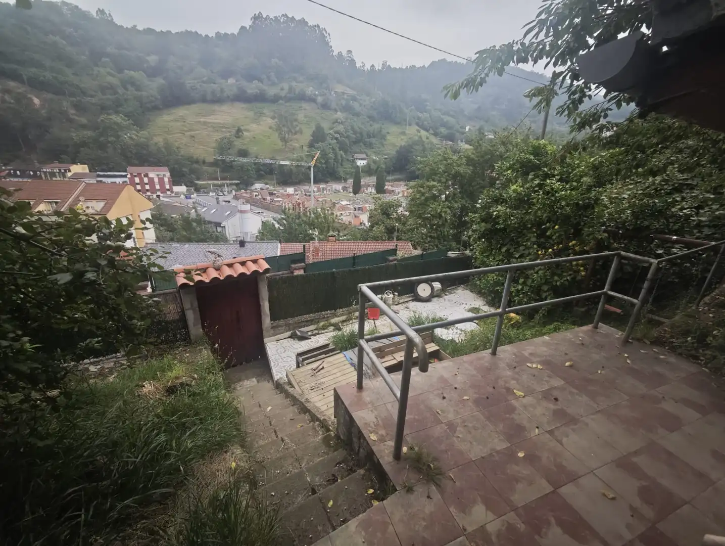 Vista exterior de Finca rústica en venda en Mieres (Asturias) amb Jardí privat i Traster