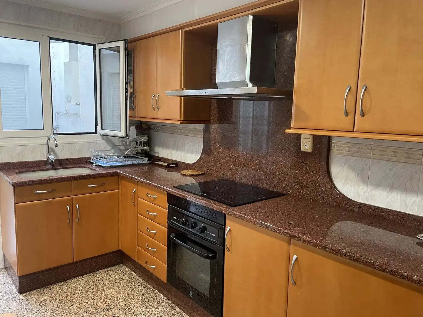 Cocina de Finca rústica en venta en Aielo de Malferit con Aire acondicionado, Calefacción y Terraza