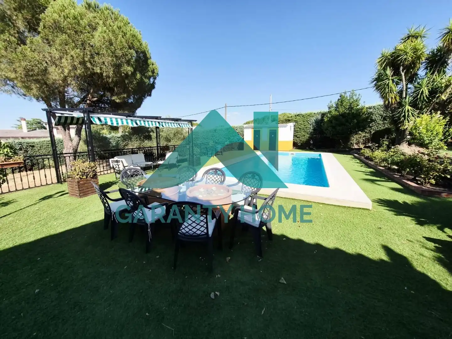 Garden of Houses for sale in Casar de Cáceres  with Air Conditioner, Private garden and Terrace