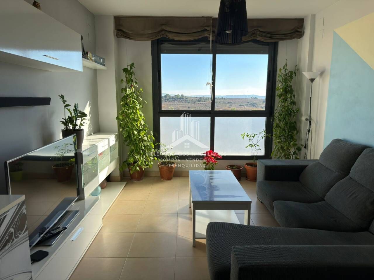 Wohnzimmer von Wohnung zum Verkauf in Vall d'Alba mit Klimaanlage, Abstellraum und Möbliert