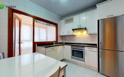 Kitchen of Flat for sale in Bilbao   with Heating, Terrace and Storage room