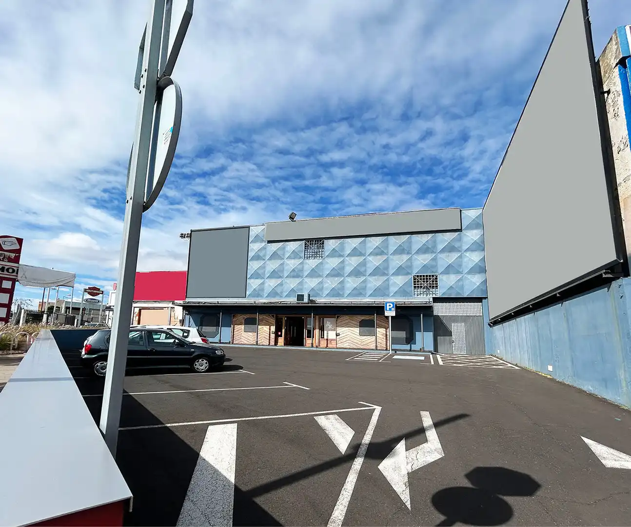 Vista exterior de Nave industrial en venta en San Cristóbal de la Laguna