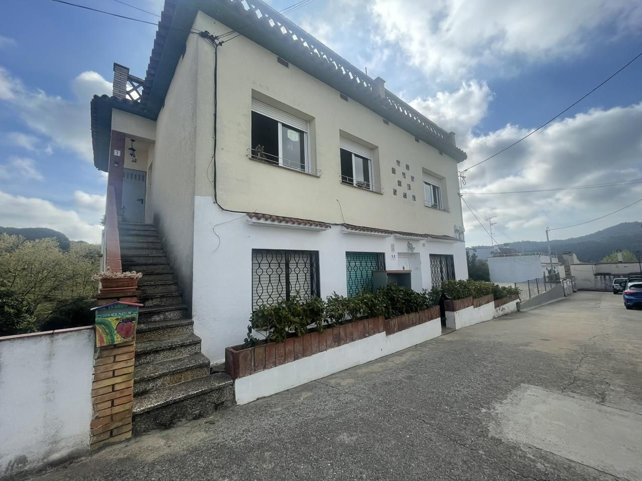 Exterior view of Flat for sale in Sant Iscle de Vallalta