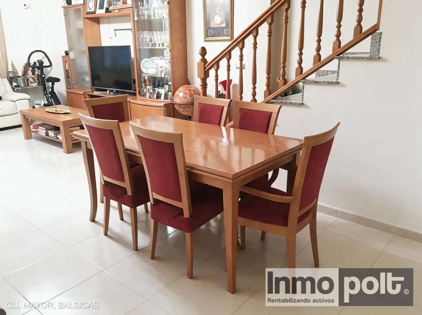 Dining room of Houses for sale in Torre-Pacheco  with Air Conditioner, Parquet flooring and Terrace