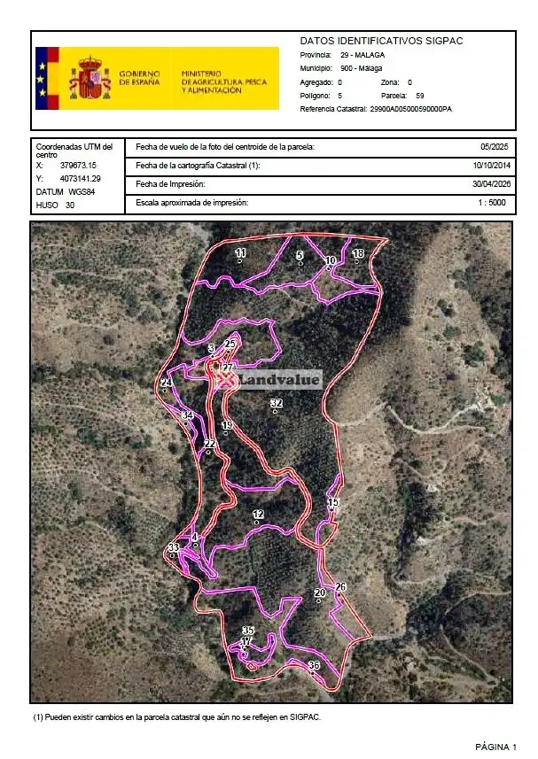 Terrenys i solars en venda a PARAJE JABONEROS Y OTROS, imagen 9