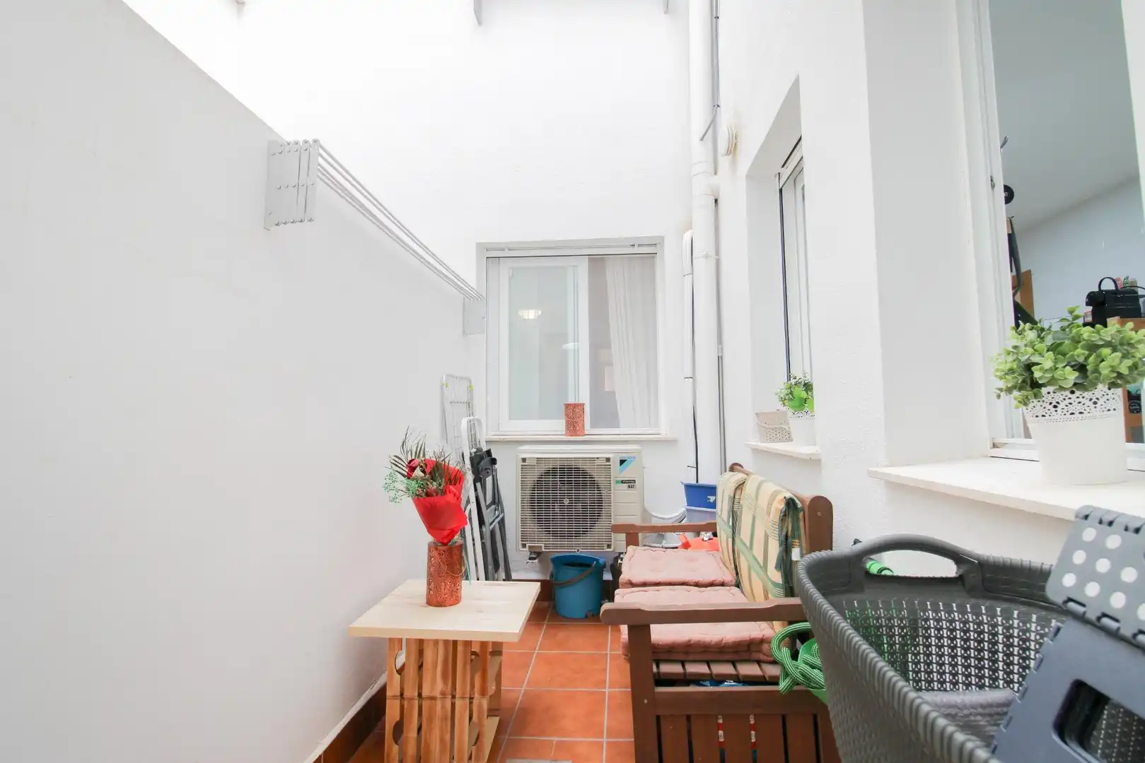 Terrasse von Wohnung zum Verkauf in Benaguasil mit Klimaanlage und Alarm