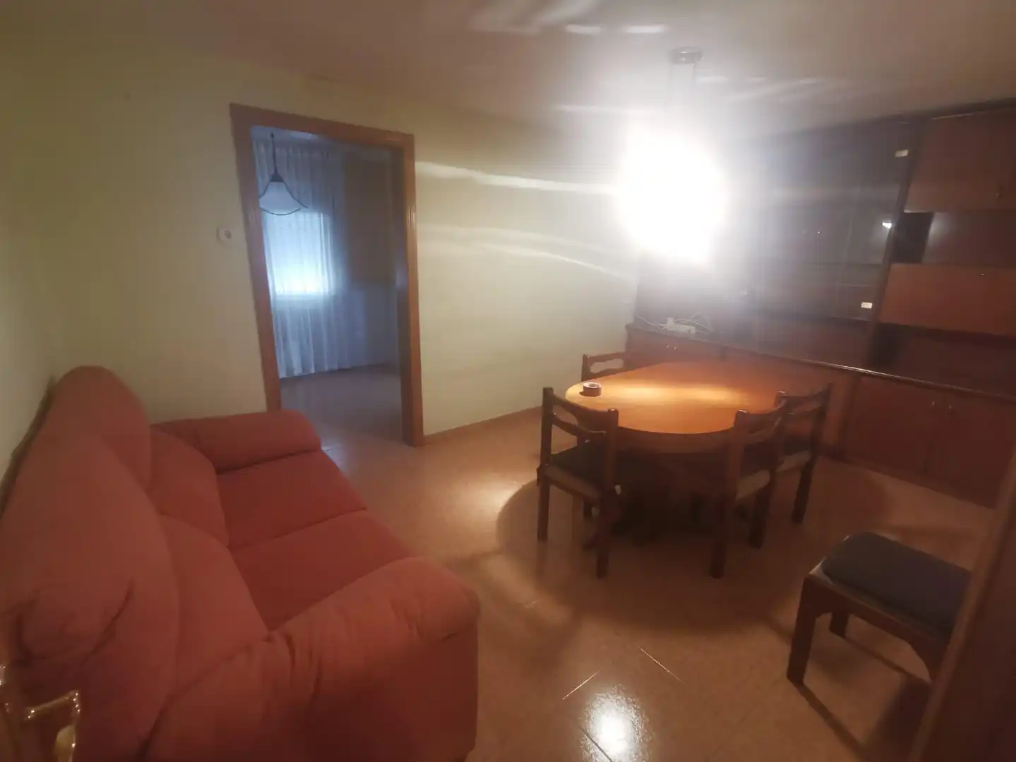 Sala d'estar de Pis en venda en Manresa amb Calefacció i Moblat