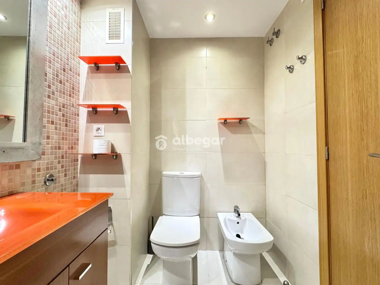 Bathroom of Duplexes for sale in Alboraya  with Air Conditioner, Heating and Parquet flooring
