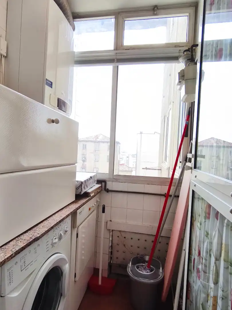 Kitchen of Flat for rent in Santiago de Compostela   with Heating and Furnished