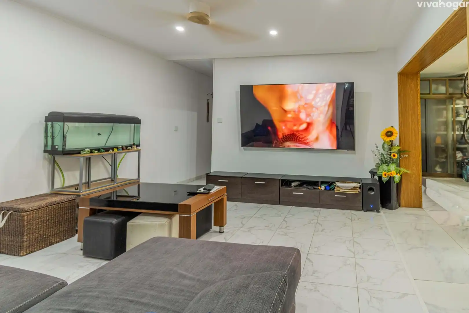 Sala de estar de Piso en venta en Madrid con Terraza y Trastero
