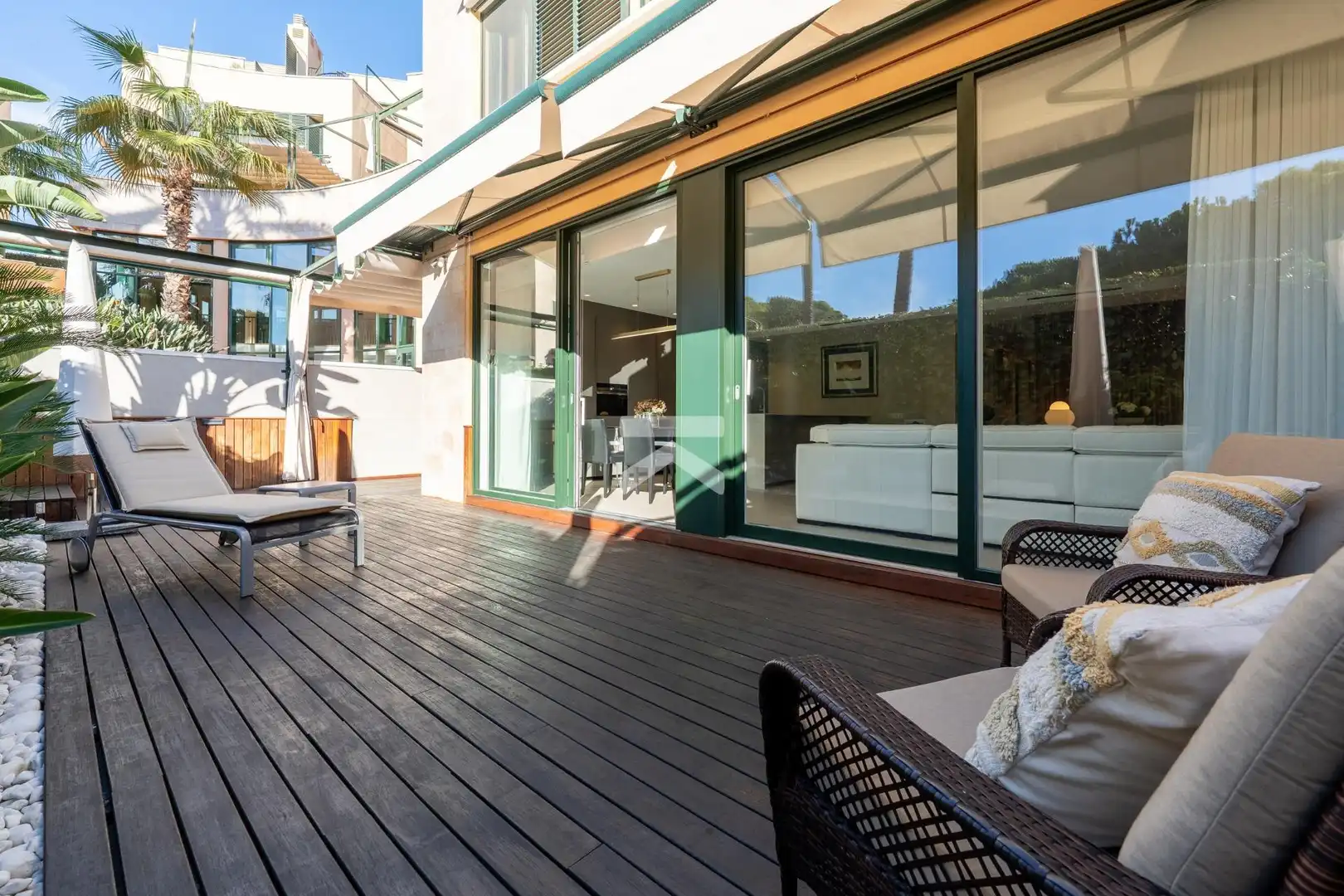 Terrace of Duplexes for sale in Torredembarra  with Air Conditioner, Heating and Private garden