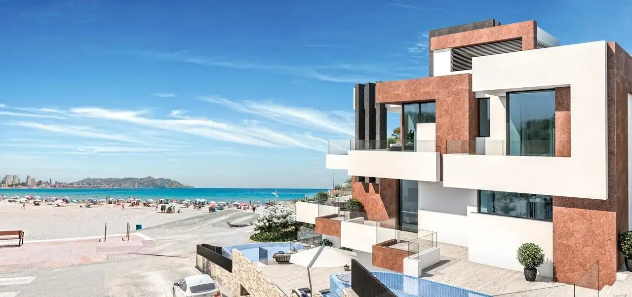 Exterior view of Attic for sale in Benidorm  with Air Conditioner, Heating and Terrace