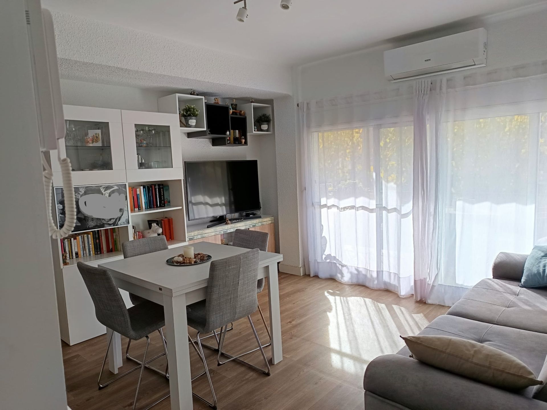 Sala de estar de Piso en venta en Cabrera de Mar con Aire acondicionado, Calefacción y Parquet