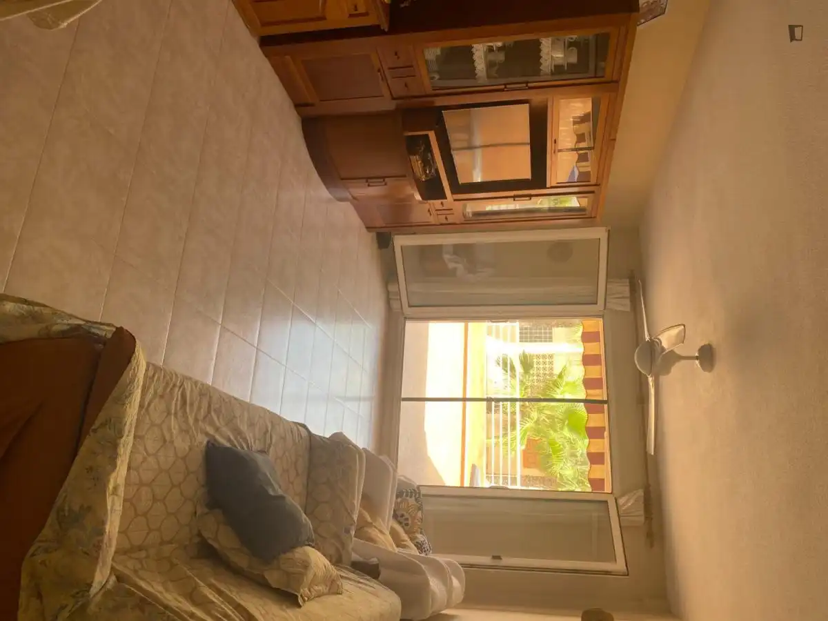 Sala de estar de Apartamento de alquiler en Tavernes de la Valldigna, Valencia