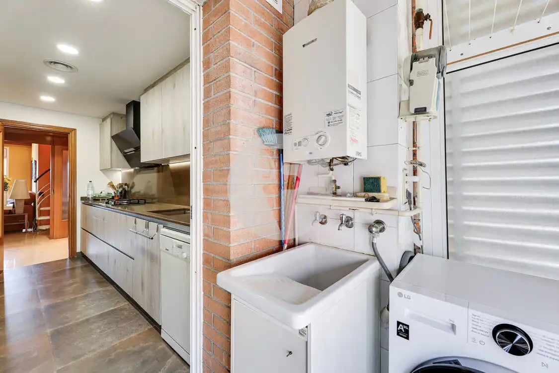Cocina de Ático en venta en Gavà con Aire acondicionado, Calefacción y Terraza