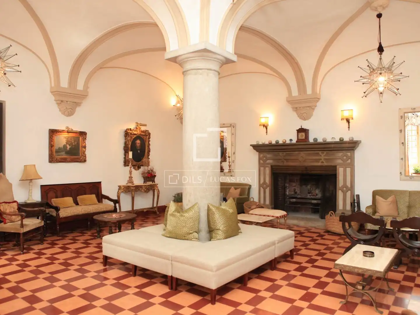 Sala de estar de Finca rústica en venta en Otívar con Aire acondicionado, Jardín privado y Terraza