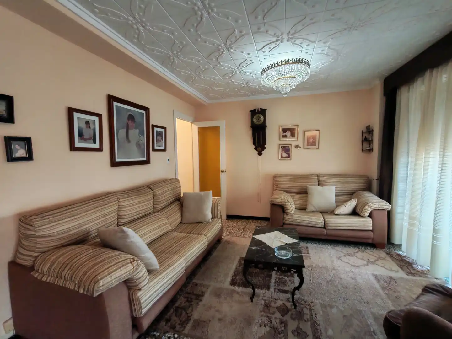 Living room of Flat for sale in Elche / Elx  with Furnished, Oven and Washing machine