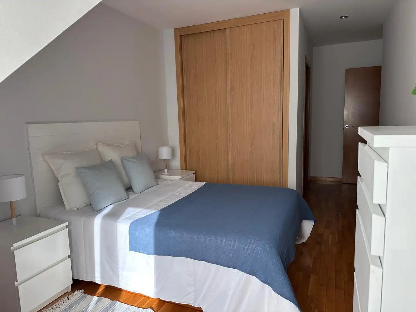 Schlafzimmer von Wohnung zum Verkauf in Ames mit Heizung, Parkett und Abstellraum