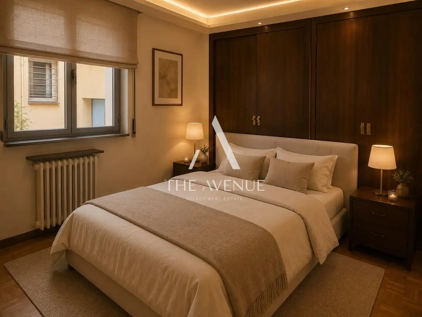 Schlafzimmer von Wohnungen zum Verkauf in Madrid mit Heizung und Balkon