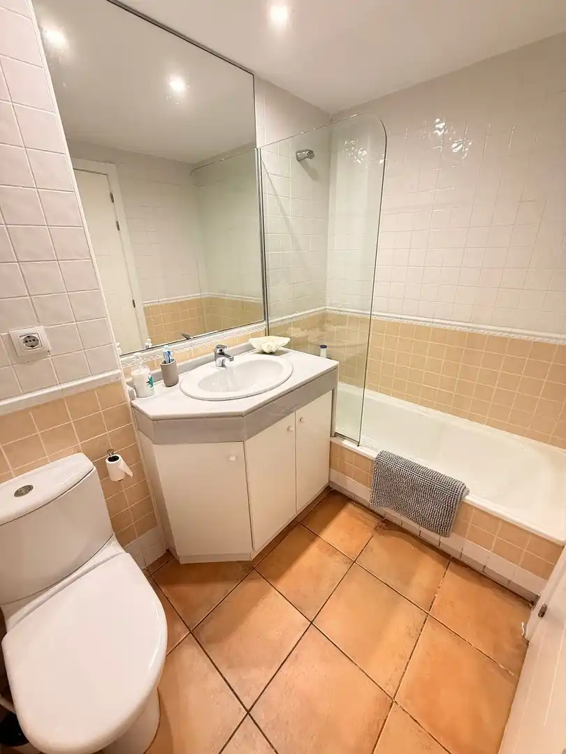 Badezimmer von Wohnungen zur Miete in Altea mit Klimaanlage, Heizung und Terrasse