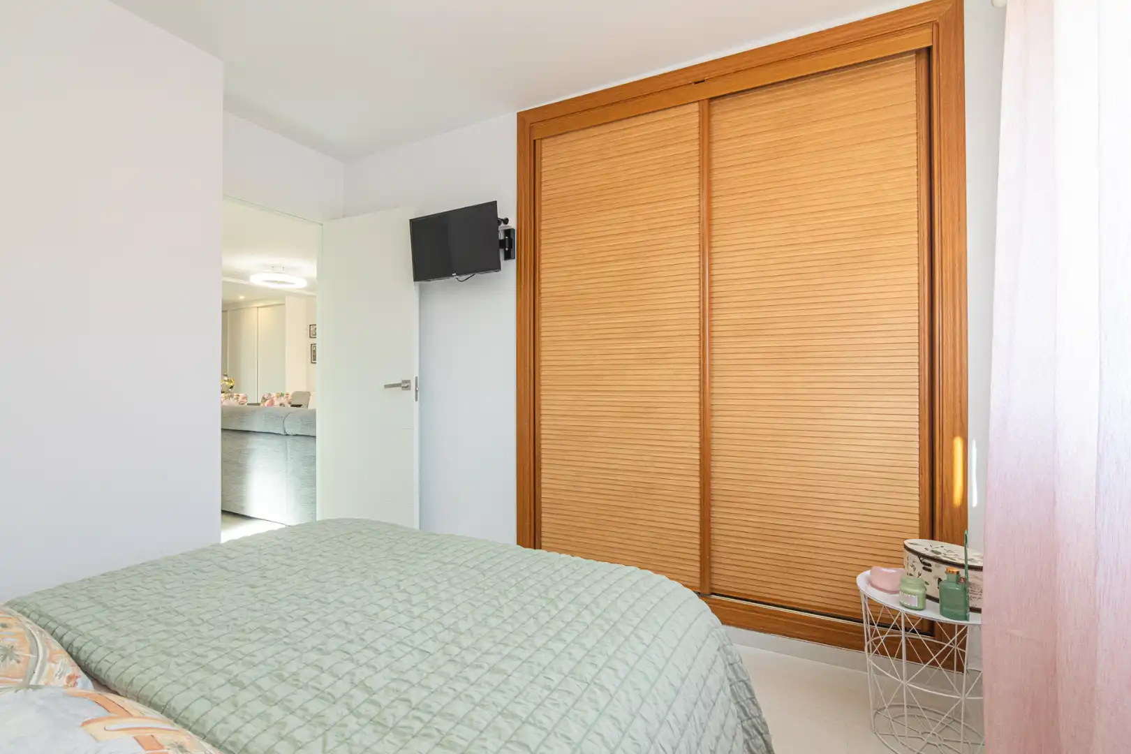 Dormitori de Apartament en venda en Santa Pola amb Aire condicionat, Moblat i Balcó