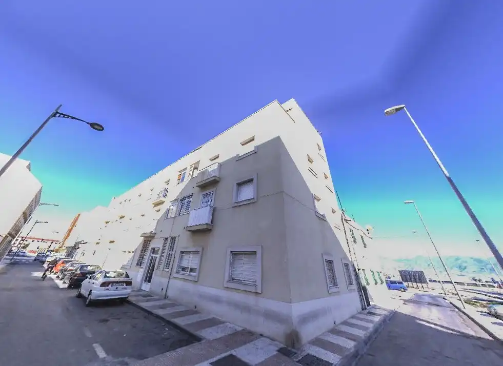 Exterior view of Flat for sale in Roquetas de Mar