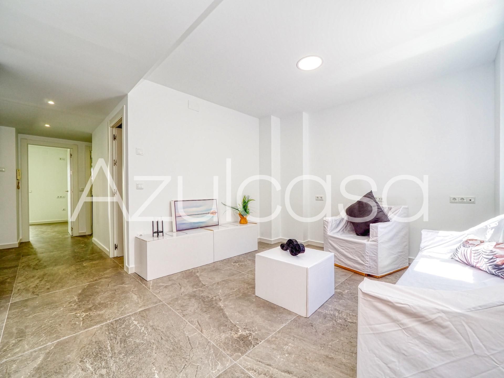Living room of Flat for sale in Alicante / Alacant  with Terrace and Balcony