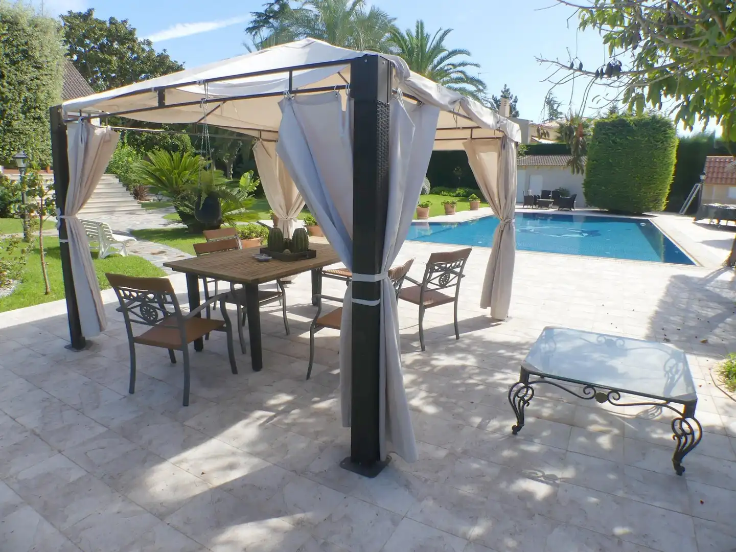Terrassa de Casa o xalet en venda en Godella amb Aire condicionat, Calefacció i Jardí privat