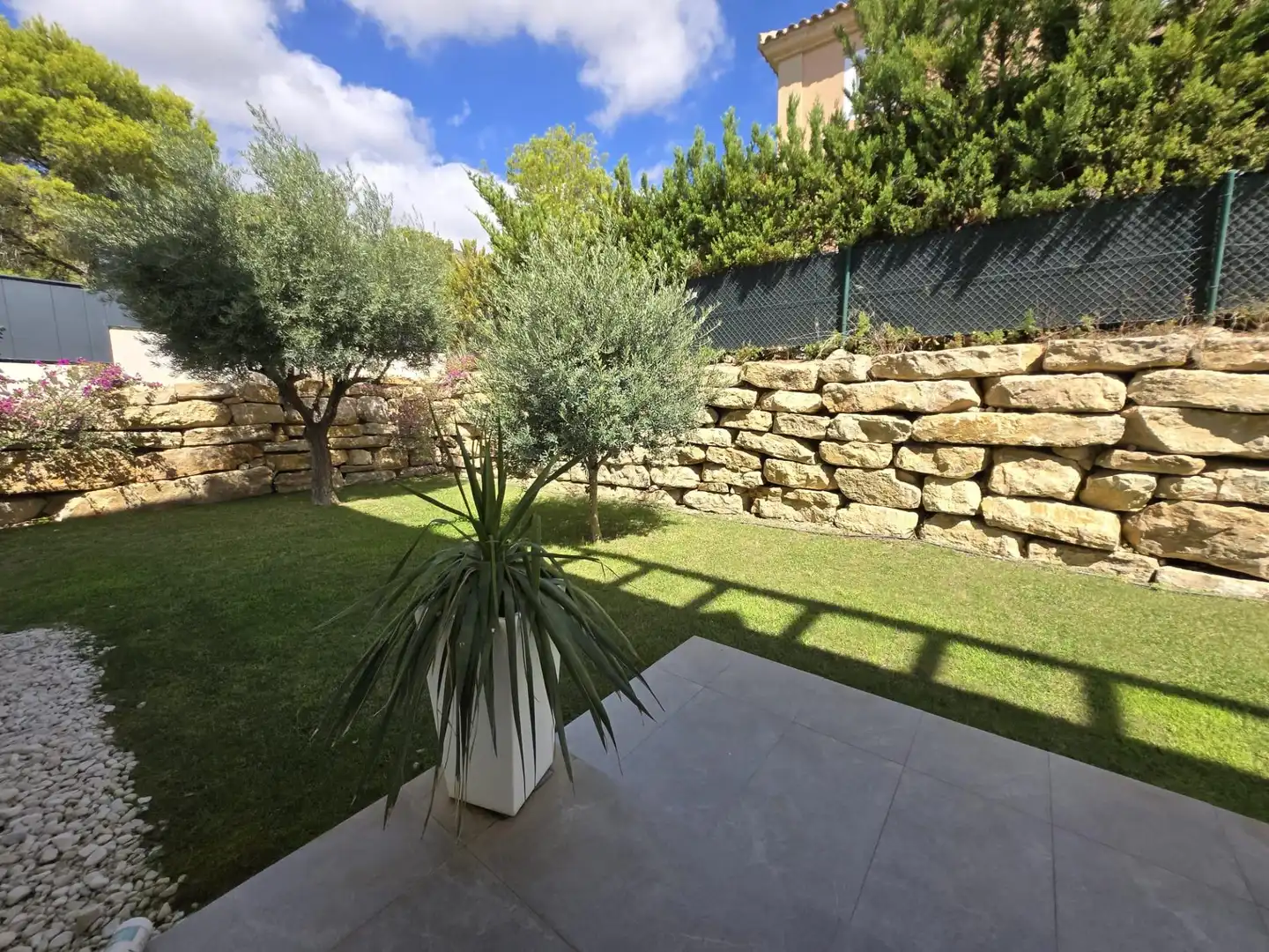 Jardín de Casa o chalet de alquiler en Finestrat con Aire acondicionado, Calefacción y Jardín privado