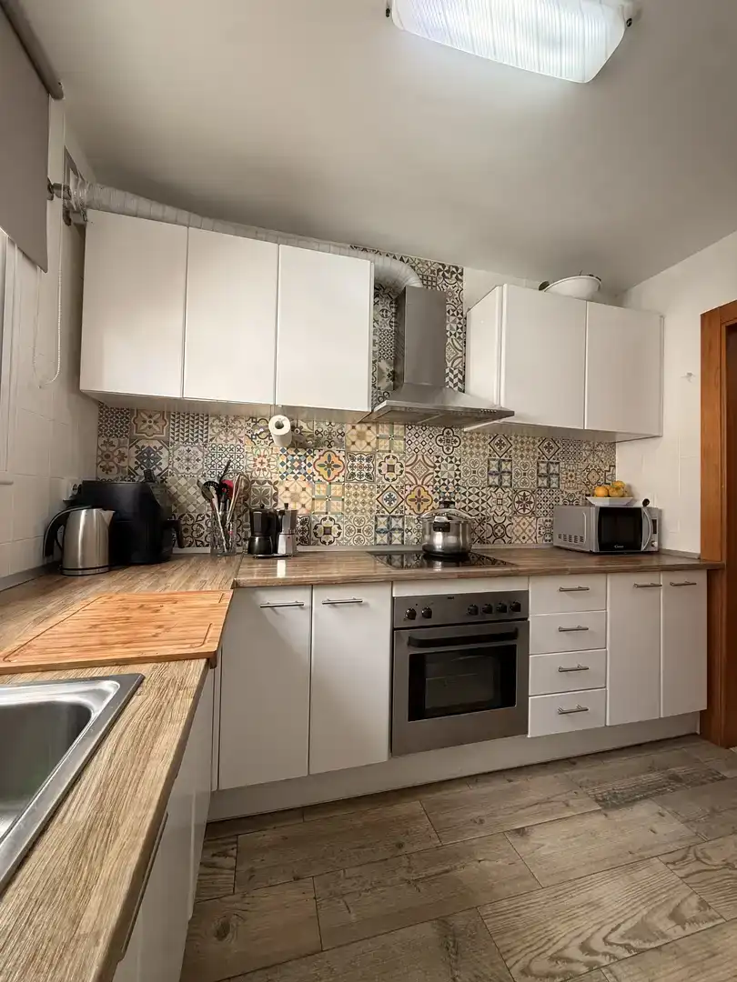 Cocina de Casa adosada en venta en Coín con Aire acondicionado, Trastero y Balcón