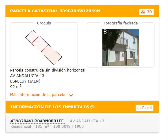 Vista exterior de Casa o chalet en venta en Espeluy con Amueblado